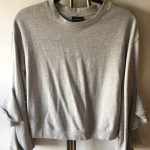 Sweater W/Drop Bell Sleeve